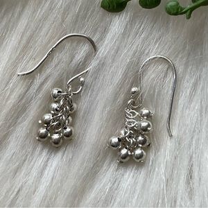 925 LA sterling silver dangle earrings